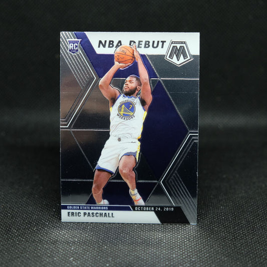 2019-20 Mosaic Eric Paschall NBA Debut Rookie Card