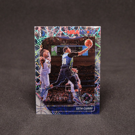 Seth Curry 2019-20 NBA Hoops Premium Stock Laser Prizm