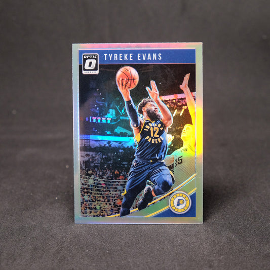 2018-19 Panini Donruss Optic Silver Holo Prizm Tyreke Evans