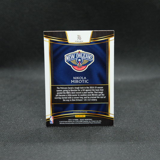 2018-19 Select Nikola Mirotic Silver Prizm