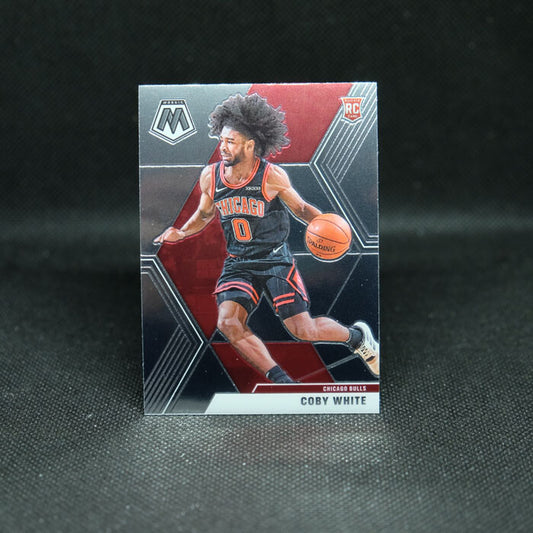 2019-20 Mosaic Coby White Rookie Card