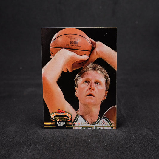 Larry Bird 1992-93 Topps Stadium Club #194 Members Choice