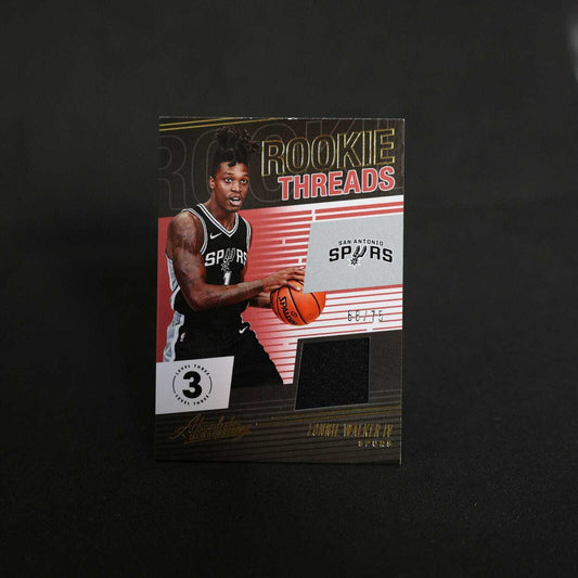 2018-19 Lonnie Walker IV Absolute Rookie Threads Level 3 /75