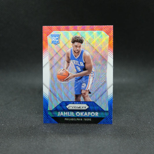2015-16 Jahlil Okafor Select Tri Color + Prizm Red White Blue Rookie Card Lot