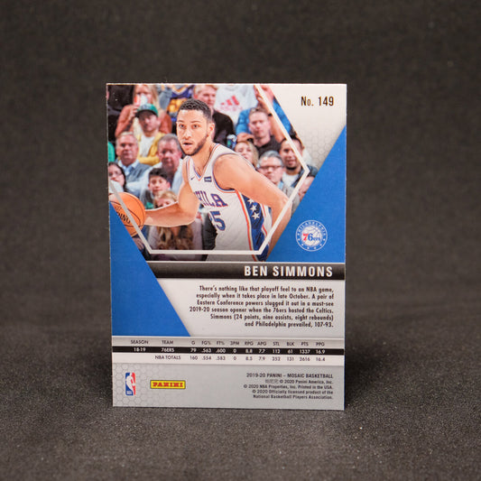 Ben Simmons 2019-20 Mosaic #149