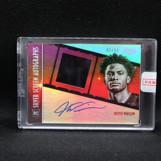 2015-16 Justise Winslow Gala Silver Screen Autographs Rookie Card /60 Sealed