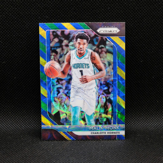 2018-19 Malik Monk Prizm #50 Choice Tri Colour Prizm