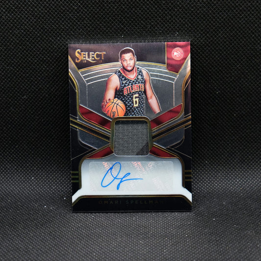 2018-19 Select Omari Spellman Rookie Jersey Autograph 199/199