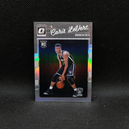 2016-17 Panini Donruss Optic Caris LeVert #167 Silver Prizm Rookie Card