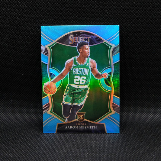 2020-21 Select Aaron Nesmith Concourse Light Blue Prizm Rookie Card /299
