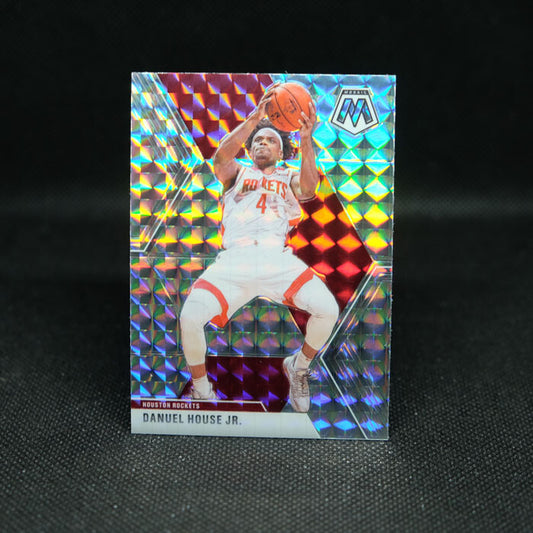 2019-20 Mosaic Danuel House Jr Silver Mosaic Prizm