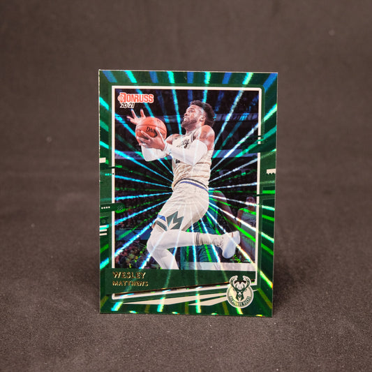 Wesley Matthews 2020-21 Donruss - Green Laser