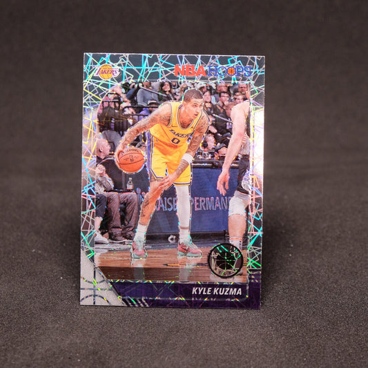 Kyle Kuzma 2019-20 NBA Hoops Premium Stock Laser Prizm