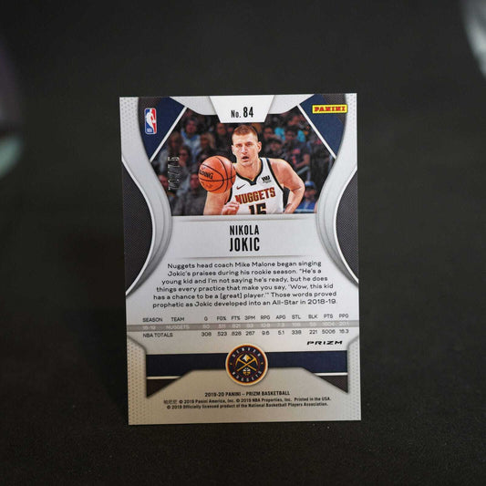 2019-20 Nikola Jokic Prizm Purple Fast Break /75