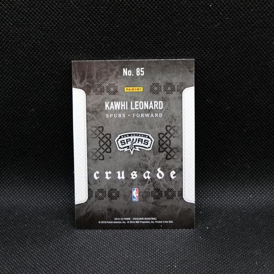 2015-16 Panini Excalibur Kawhi Leonard Crusade #85 Camo