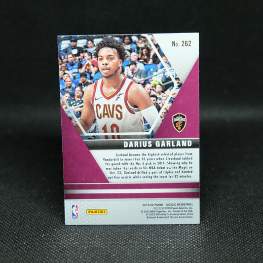 2019-20 Mosaic Darius Garland NBA Debut Rookie Card