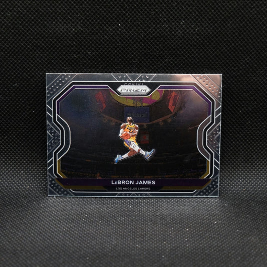 2020-21 Prizm Lebron James #1 Kobe Bryant Tribute Dunk