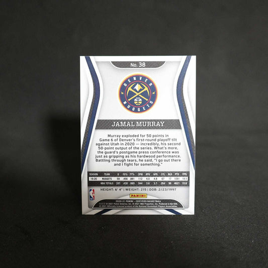 2020-21 Jamal Murray Certified #38 Red