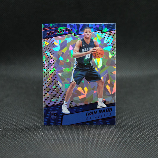 2017-18 Ivan Rabb Revolution Cracked Ice Rookie Card