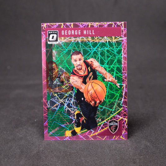 2018-19 George Hill Panini Donruss Optic Pink Velocity Prizm /79