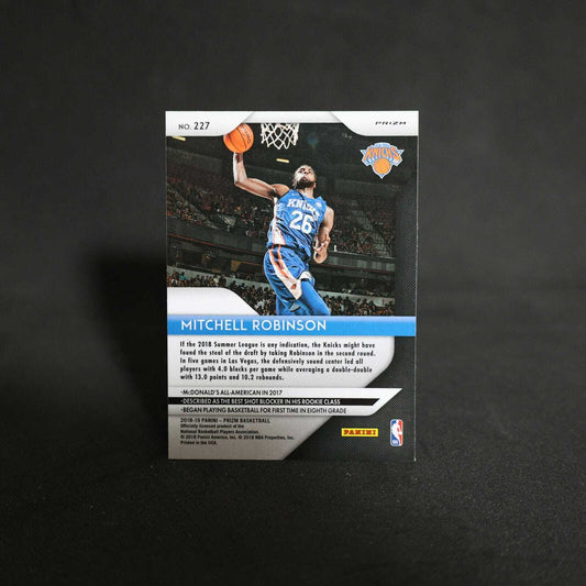 2018-19 Mitchell Robinson Prizm #227 Ruby Wave Prizm Rookie RC