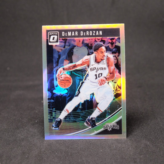 2018-19 Panini Donruss Optic Silver Holo Prizm DeMar DeRozan