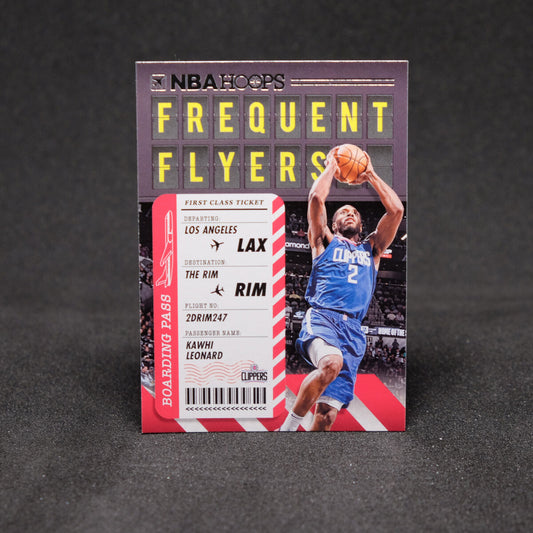 Kawhi Leonard 2020-21 Hoops Frequent Flyers