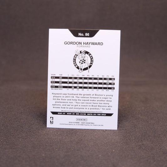 2018-19 Gordon Hayward - Hoops Yellow