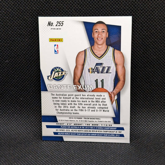 2014-15 Dante Exum Prizm #255 Red White Blue Pulsar Prizm RC