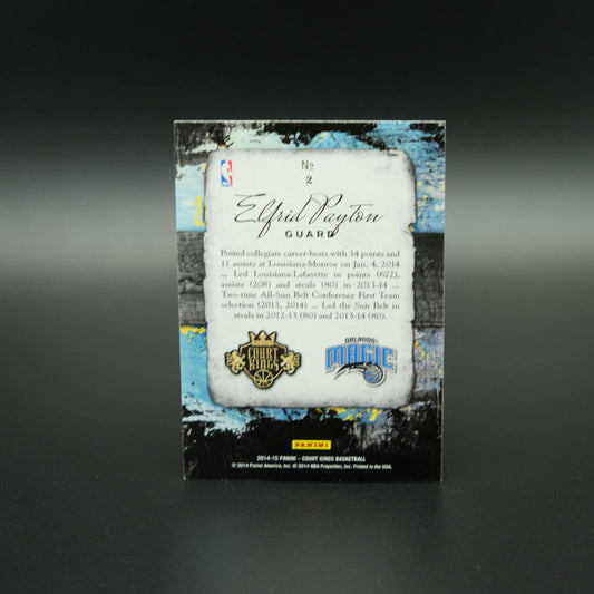 2014-15 Elfrid Payton Court Kings New Aesthetic Rookie Card