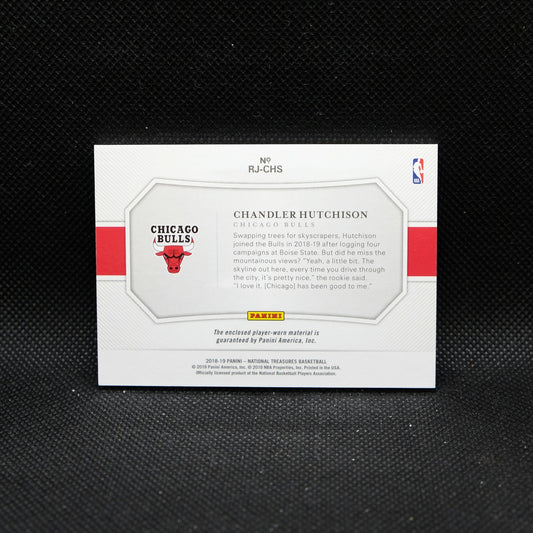 2018-19 National Treasures Chandler Hutchison Rookie Jerseys /99 RC