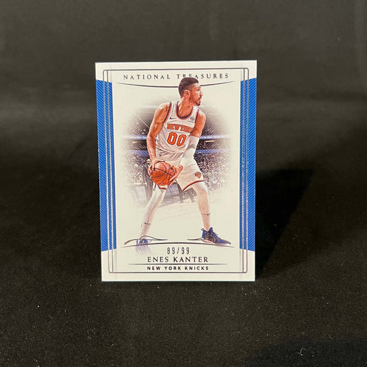 2018-19 Enes Kanter Panini National Treasures /99