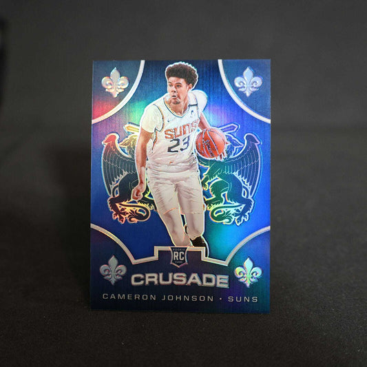 2019-20 Cameron Johnson Chronicles Crusade Blue Prizm Rookie /99