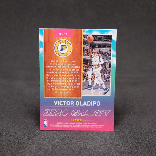 Victor Oladipo 2019-20 NBA Hoops Premium Stock Zero Gravity