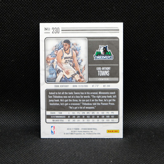 2016-17 Karl-Anthony Towns Studio Sketch SSP #230