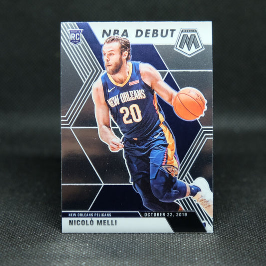 2019-20 Mosaic Nicolo Melli NBA Debut Rookie Card
