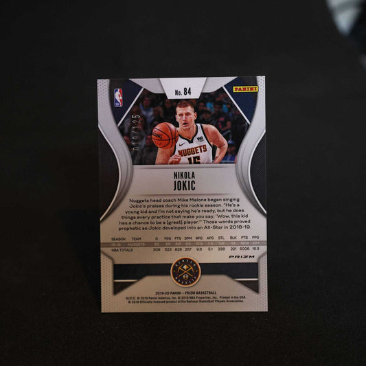 2019-20 Nikola Jokic Prizm Red Fast Break /125