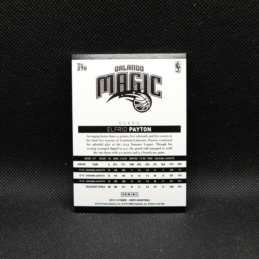 2014-15 Panini Hoops Elfrid Payton #270 Silver Rookie Card /99