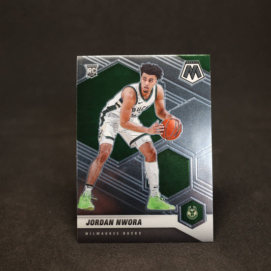 2020-21 Panini Mosiac Jordan Nwora Rookie Card RC