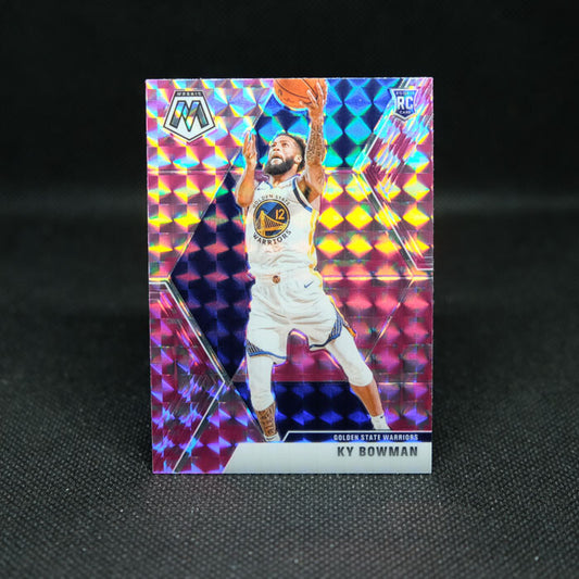 2019-20 Mosaic Pink Camo Prizm Ky Bowman Rookie