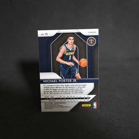 2018-19 Michael Porter Jr. Prizm Mosaic #73 Silver Mosaic Prizm Rookie Card