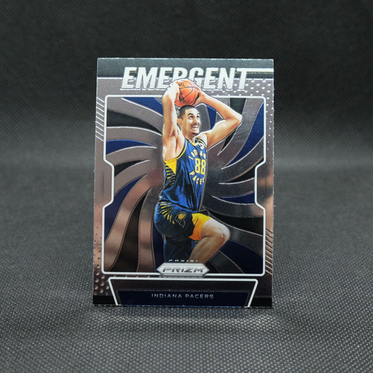 2019-20 Goga Bitadze NBA Prizm Emergent Rookie Card