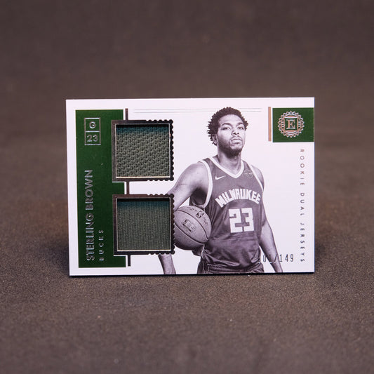 2017-18 Sterling Brown - Encased Rookie Dual Jerseys 1/149