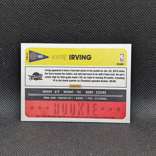 2012-13 Kyrie Irving Past & Present Basketball #160 Rookie Card RC
