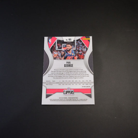 2019-20 Paul George Prizm #185 Silver Prizm
