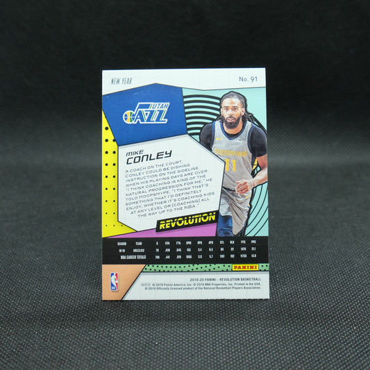 2019-20 Mike Conley Revolution Chinese New Year #91 Cracked Ice