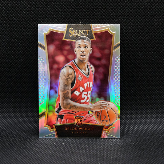 2015-16 Panini Select Delon Wright #82 Silver Prizm Rookie Card (#1)