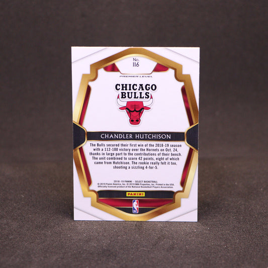 2018-19 Chandler Hutchison - Select #116 Premier Level Rookie Card