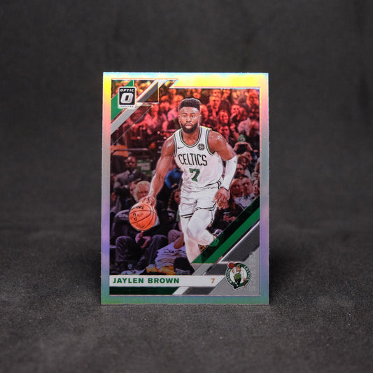 2019-20 Jaylen Brown Donruss Optic Silver Holo Prizm