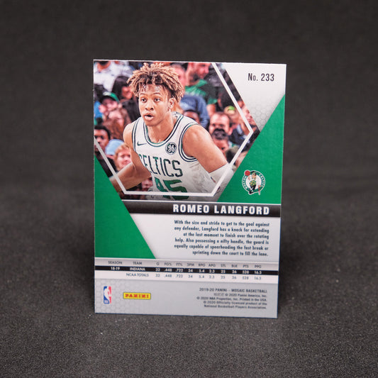Romeo Langford 2019-20 Mosaic Rookie Card